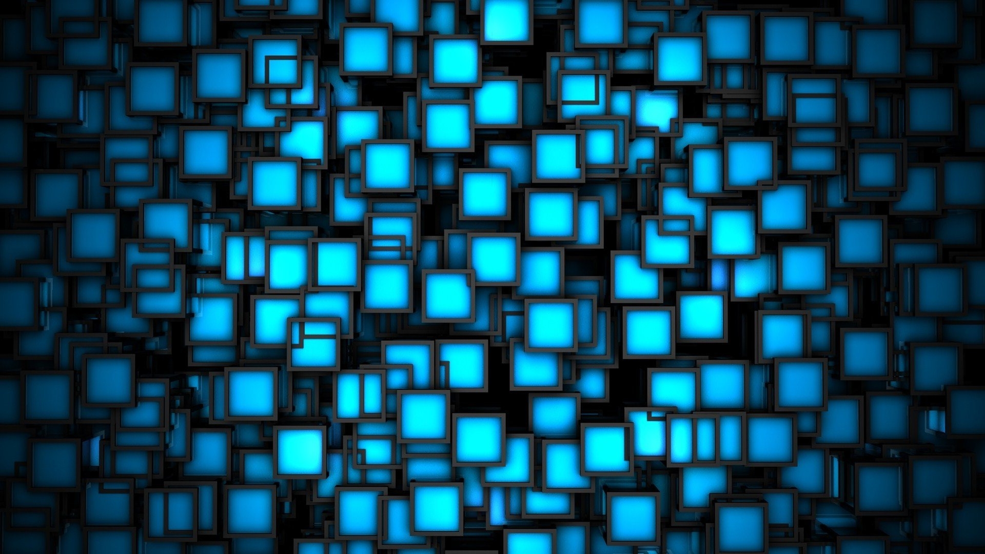 Abstract 3D Pattern Square Wallpaper