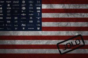 America Flag Funny Brands