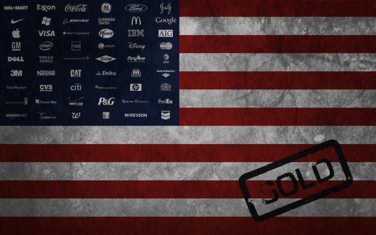America Flag Funny Brands HD Wallpaper Desktop Background