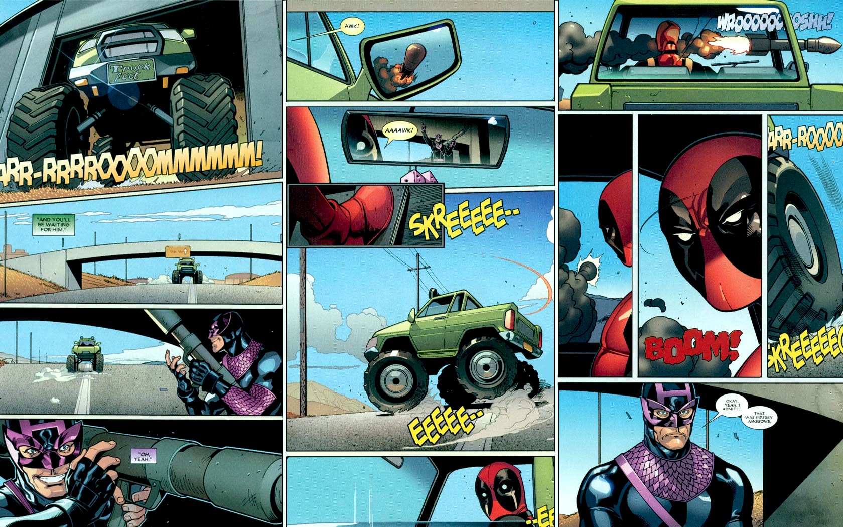 Anti-hero Deadpool Wade Winston Wallpaper