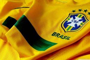 Brazil Soccer Shirt And Logo