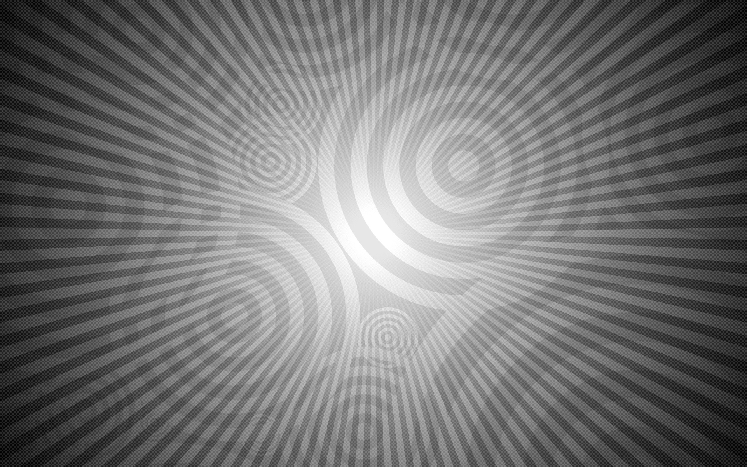 Circles and Lines Stripes Wallpaper