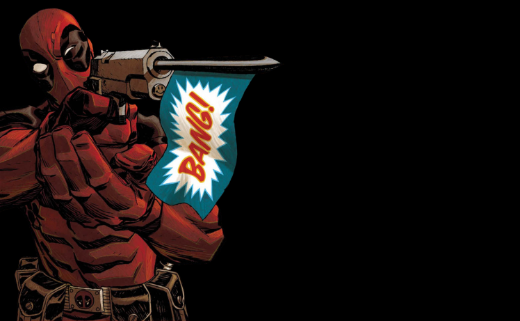 Deadpool Bang Joke HD Wallpaper Desktop Background