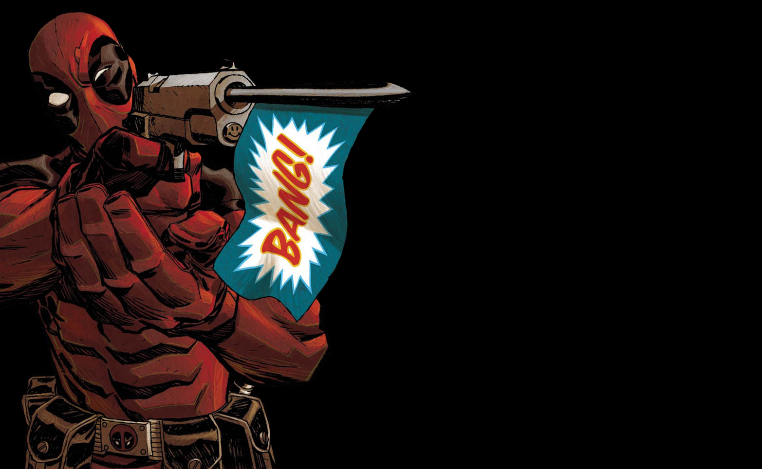 Deadpool Bang Joke Wallpaper