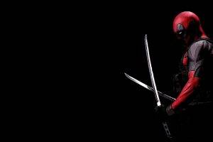 Deadpool Katana Black Background