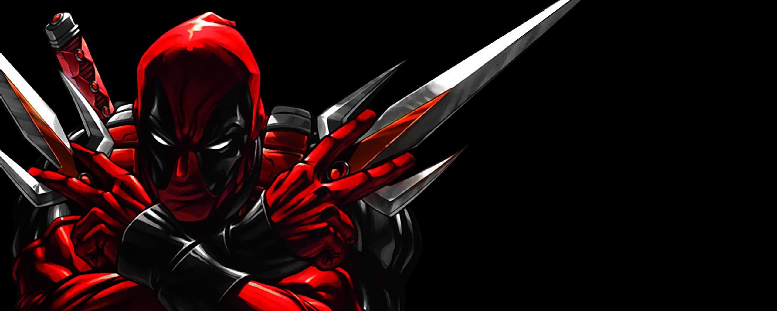 Deadpool Red Anti Hero Wallpaper