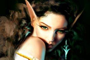 Fantasy Elves Woman Artwork