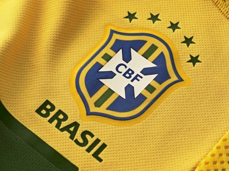 Fifa Brazil Soccer Shirt HD Wallpaper Desktop Background