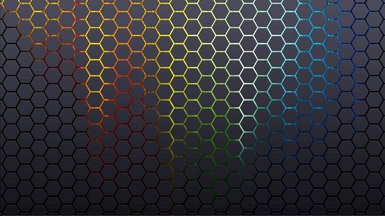 Hexagons Textures like Honeycomb HD Wallpaper Desktop Background