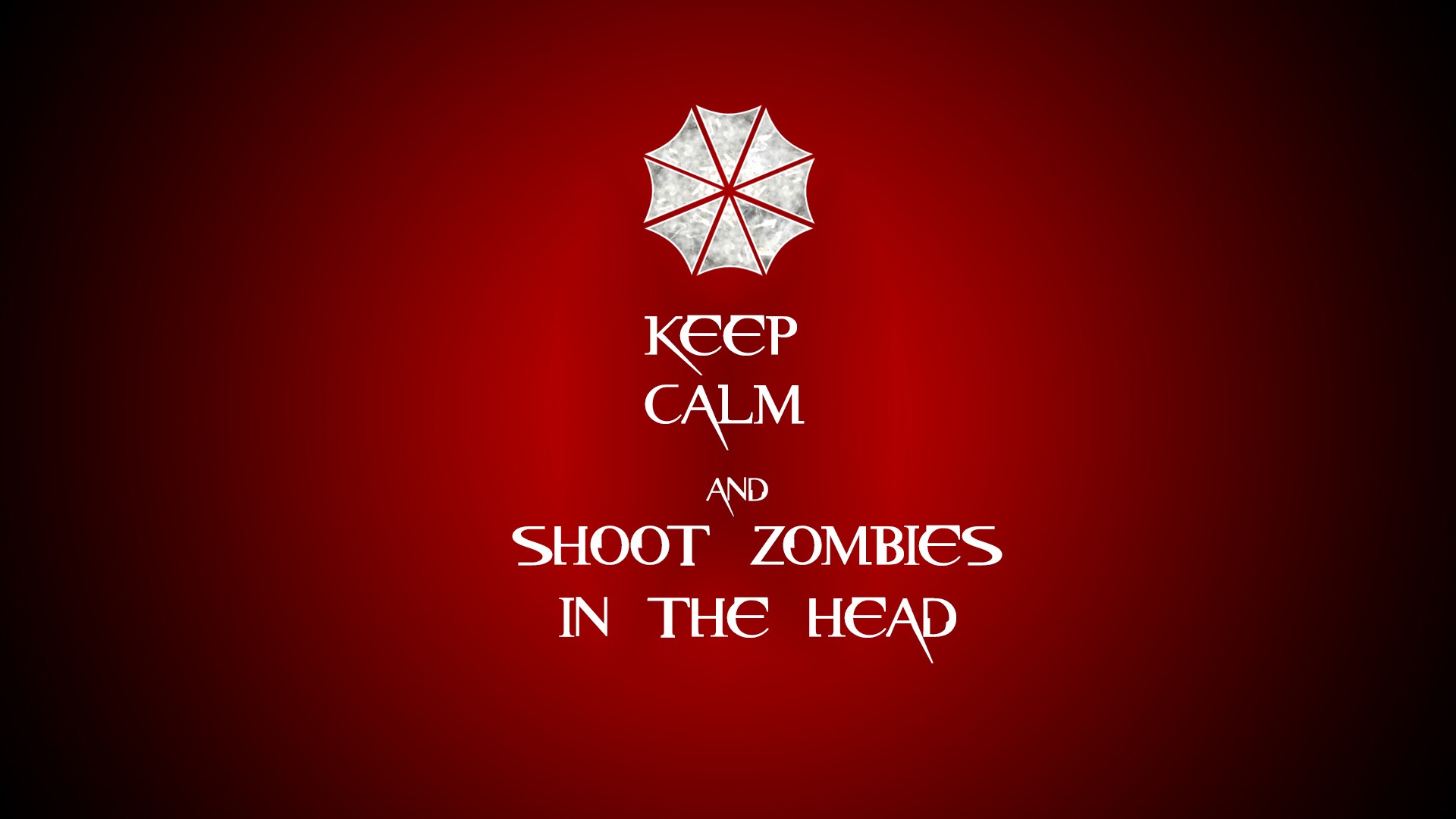 Keep Calm Zombie Wallpaper