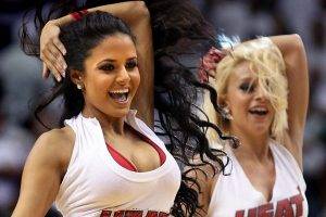 Miami Heat Cheerleader Boobs