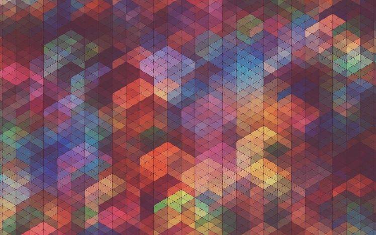 Multicolor Patterns HD Wallpaper Desktop Background