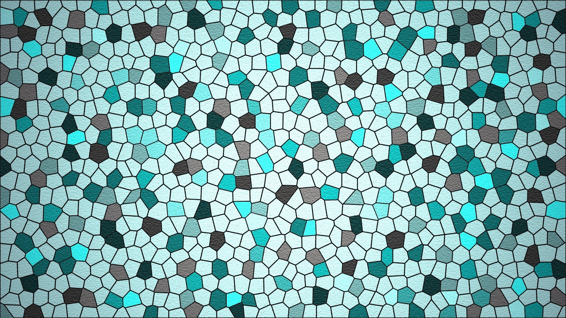 Ocean Mosaic Texture Wallpaper
