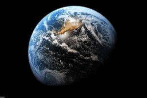Orbiting USA Spaceship Earth Photo