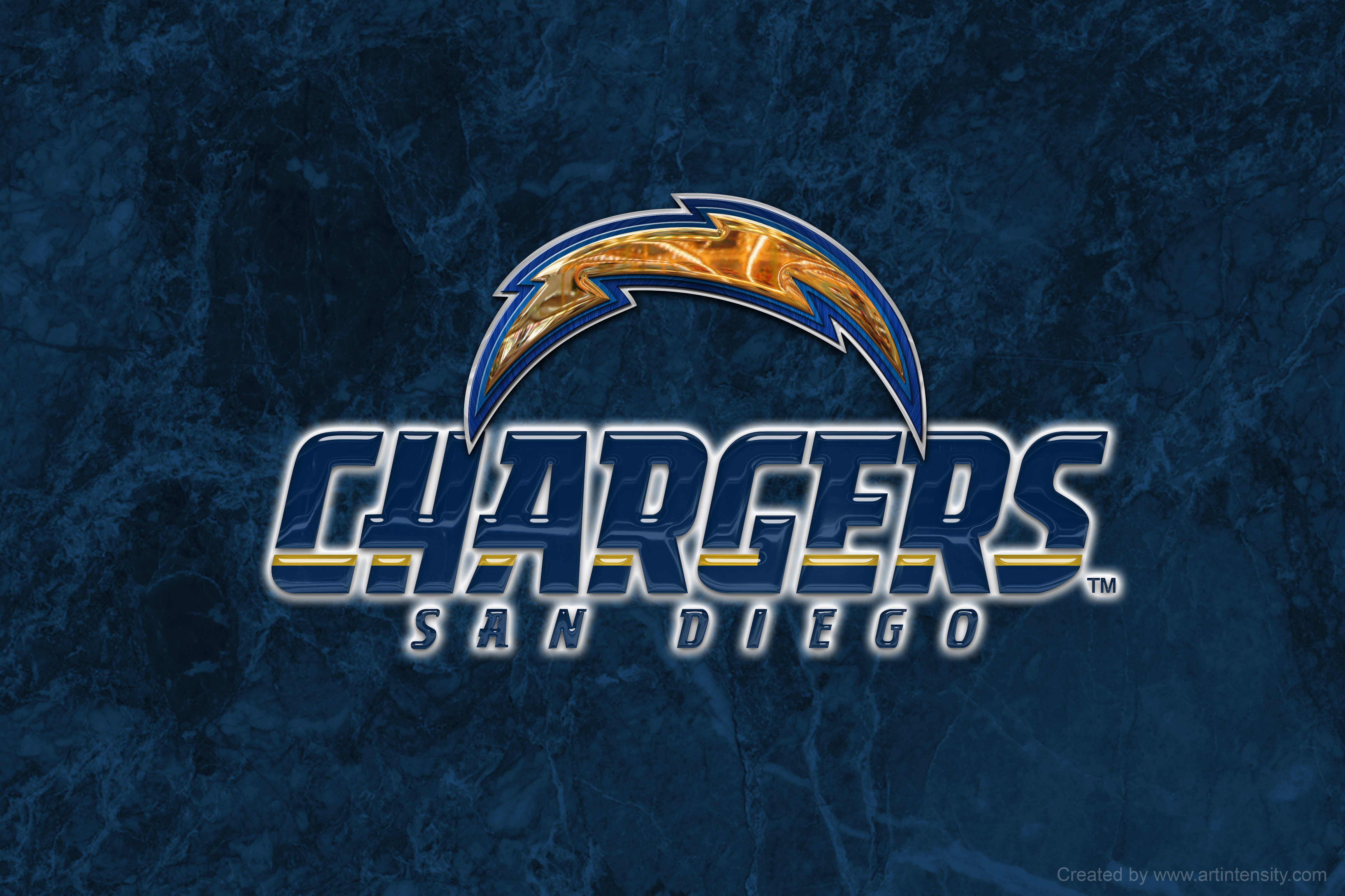 San Diego Chargers Nfl Football Team Logo Wallpaper