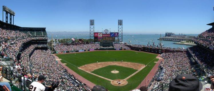 San Francisco Giants Baseball Stadium HD Wallpaper Desktop Background