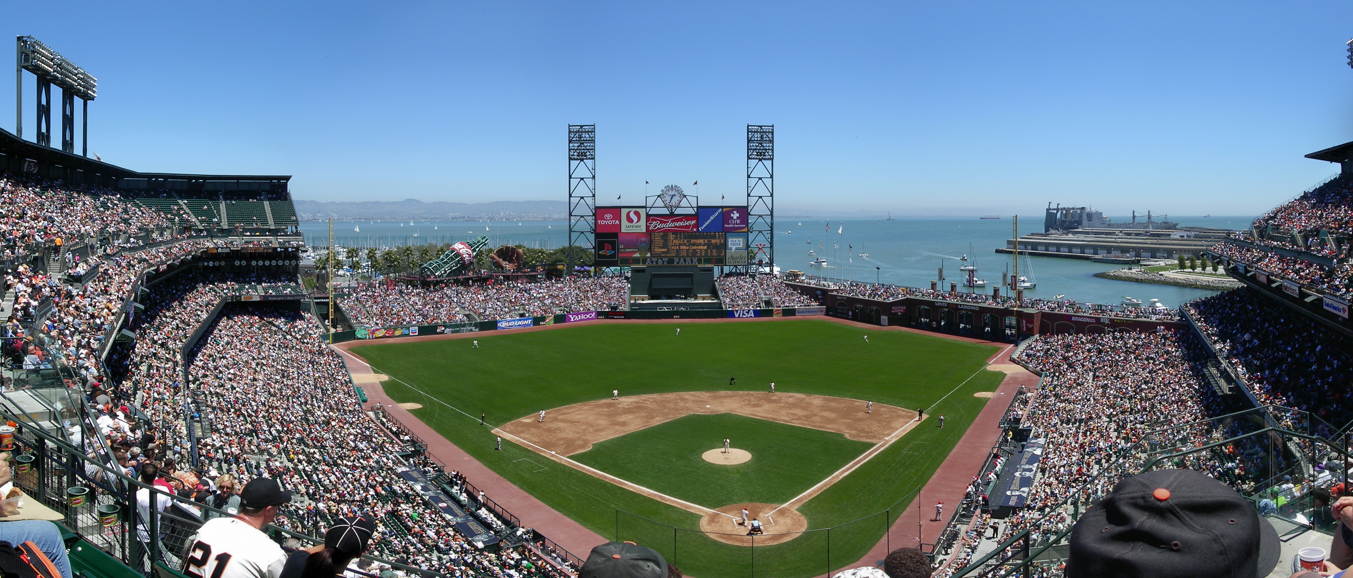 San Francisco Giants Baseball Stadium Wallpaper