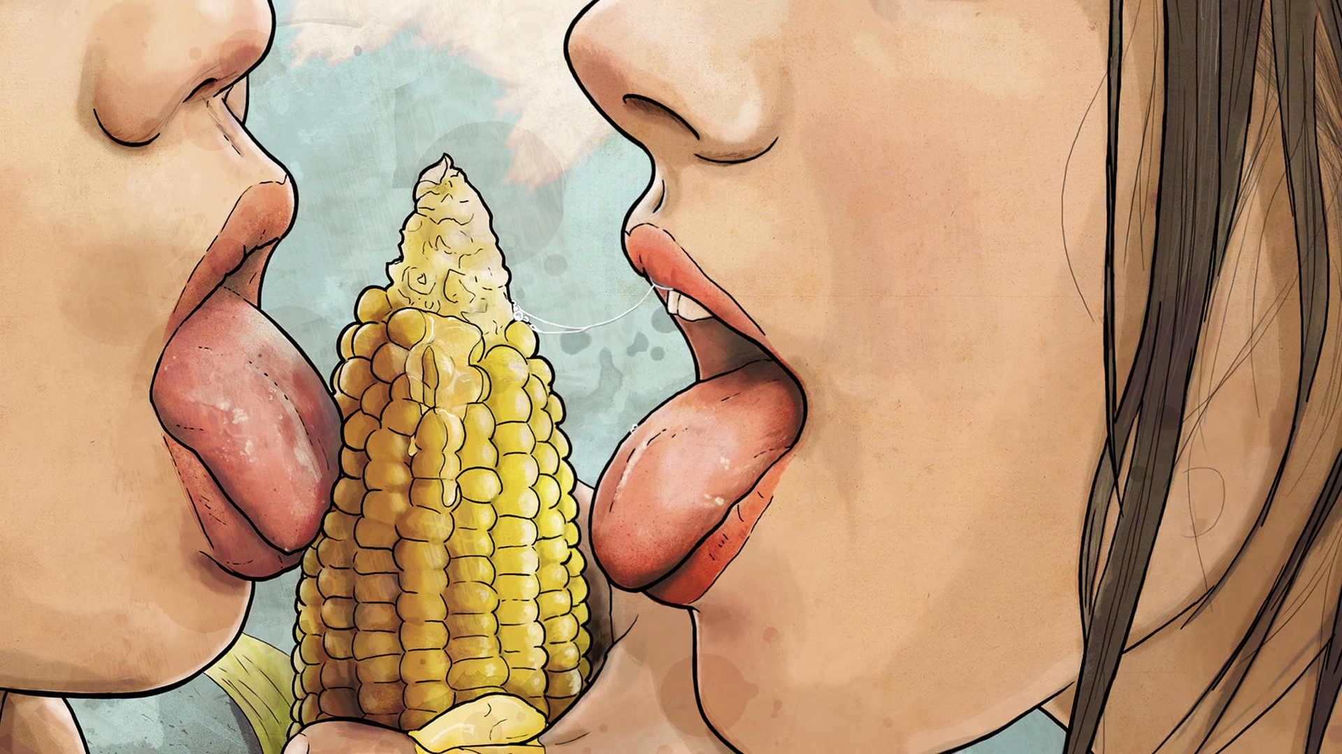 Sexy Lick a Corn Wallpapers HD / Desktop and Mobile Backgrounds.