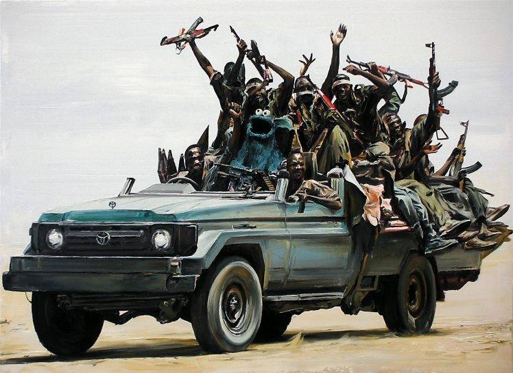 Toyota Somalia Rebels HD Wallpaper Desktop Background