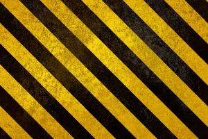 Yellow Digital Art Stripes