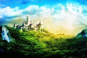 Castles in Forest on Mountains