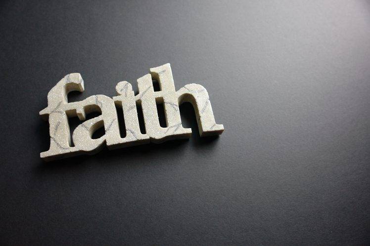 Faith 3D Text HD Wallpaper Desktop Background