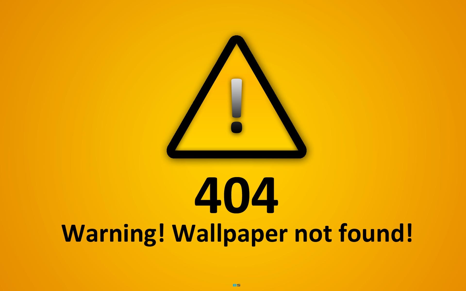Minimalistic 404 Page Wallpaper