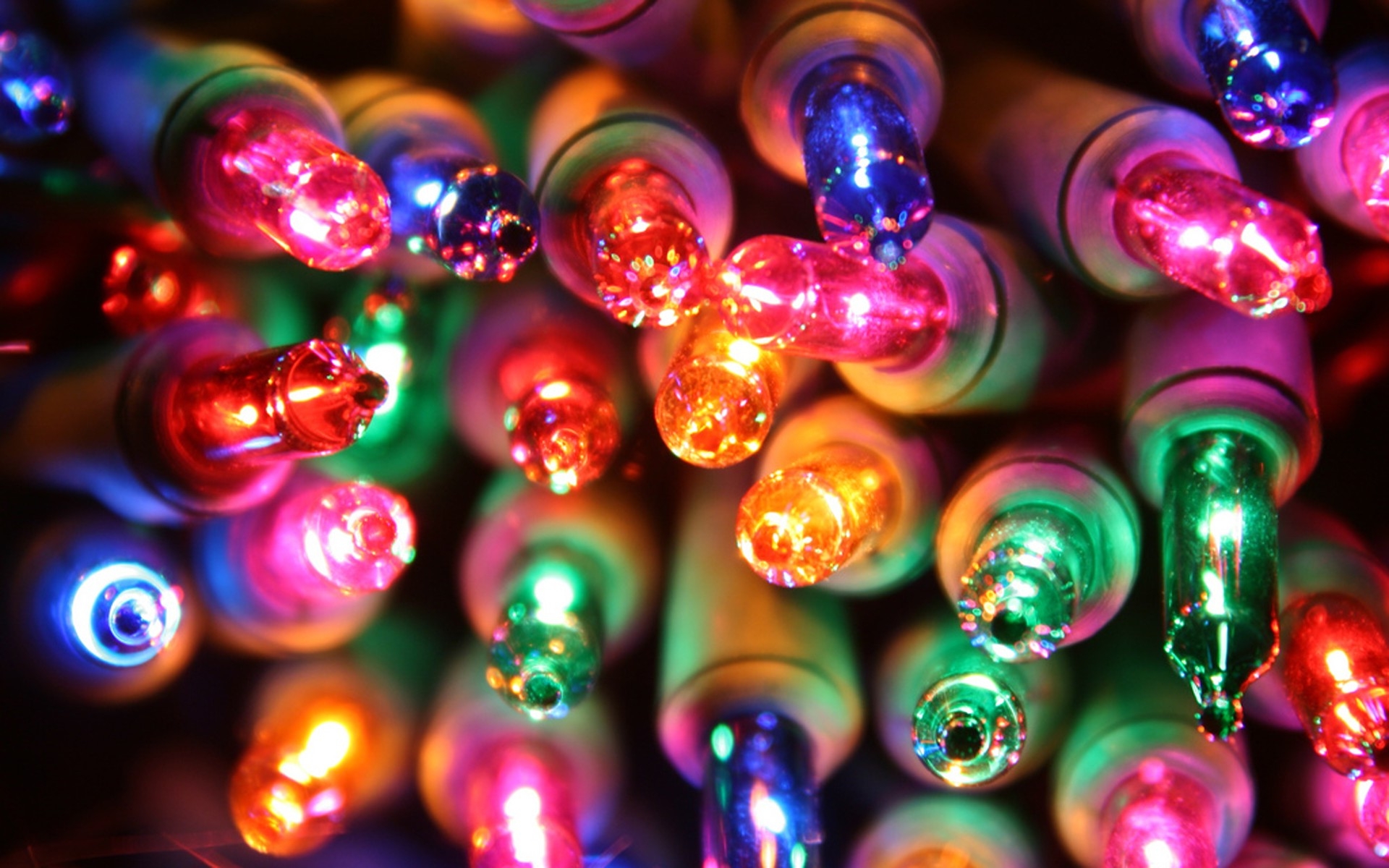New Year Christmas Lights Wallpapers HD / Desktop and Mobile Backgrounds