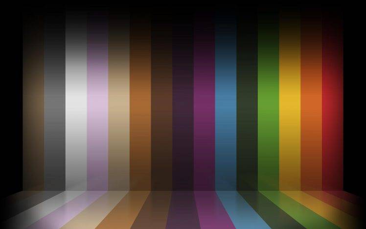 Stripes Multicolor Patterns HD Wallpaper Desktop Background