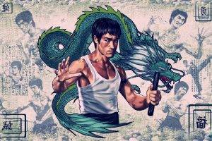 Bruce Lee Vintage Poster