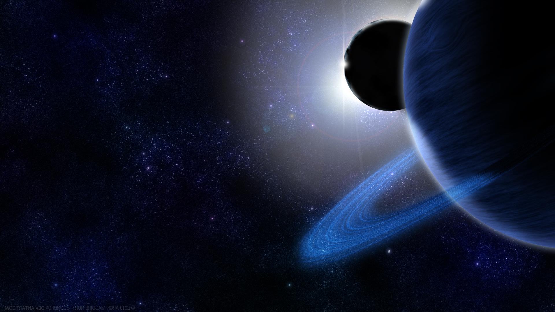 Cosmic Planets Ring Wallpapers HD / Desktop and Mobile Backgrounds
