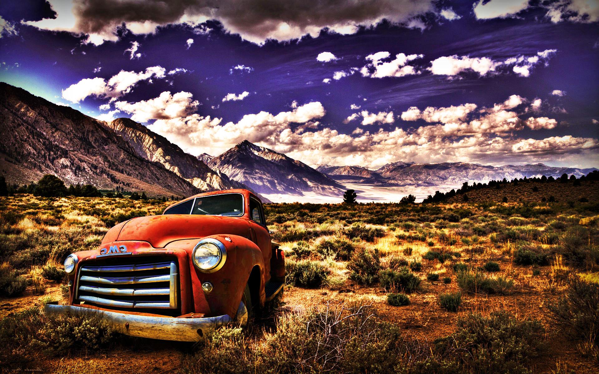 HDR Vintage Truck Wallpapers HD / Desktop and Mobile Backgrounds