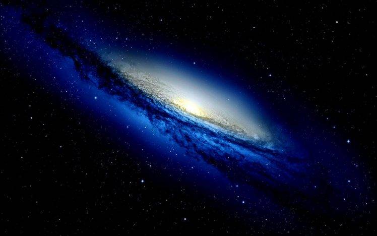 Super Black Hole Born New Galaxy HD Wallpaper Desktop Background