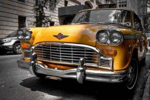 Yellow Classic Car