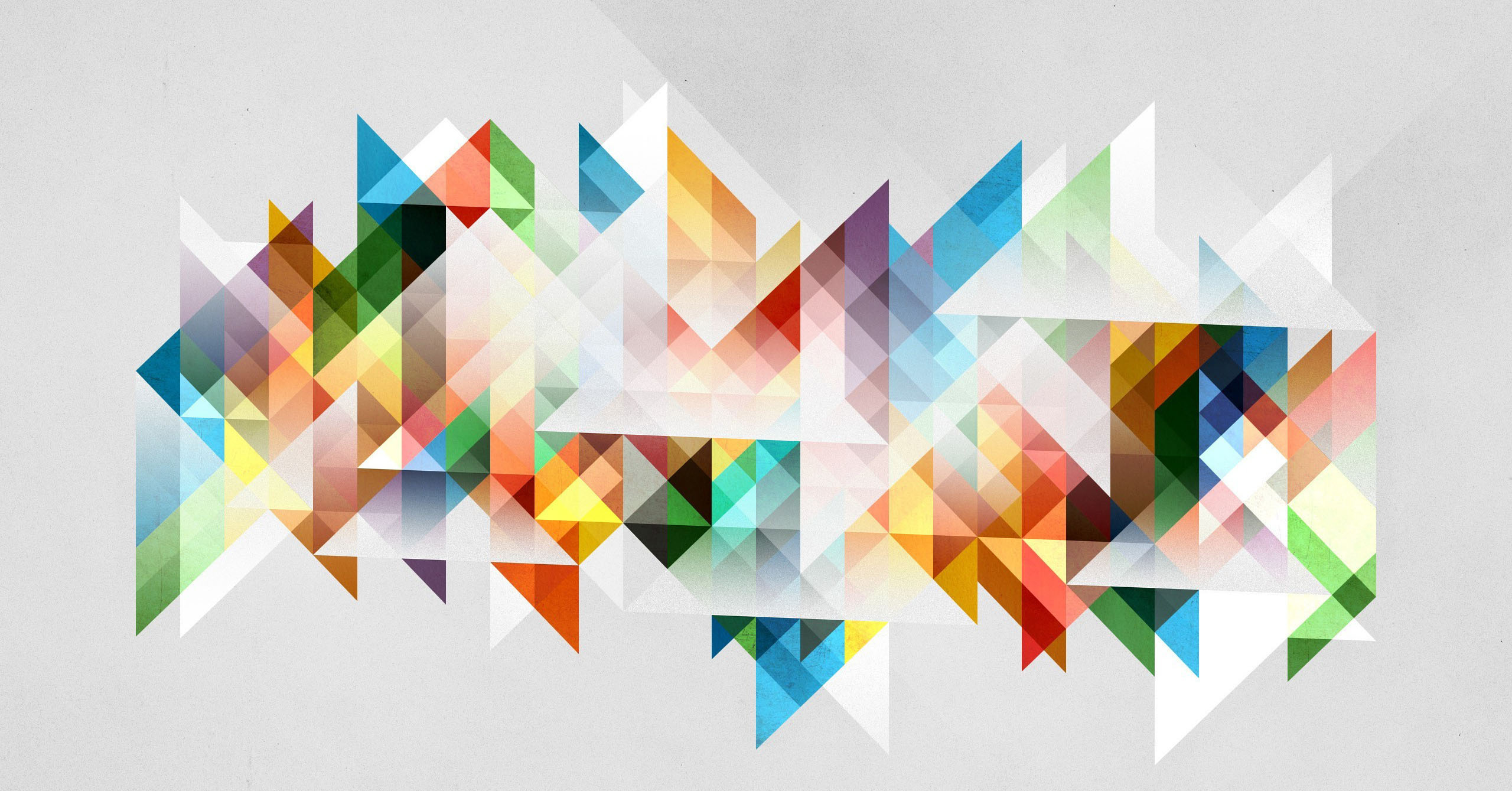 Abstract Triangles Wallpaper