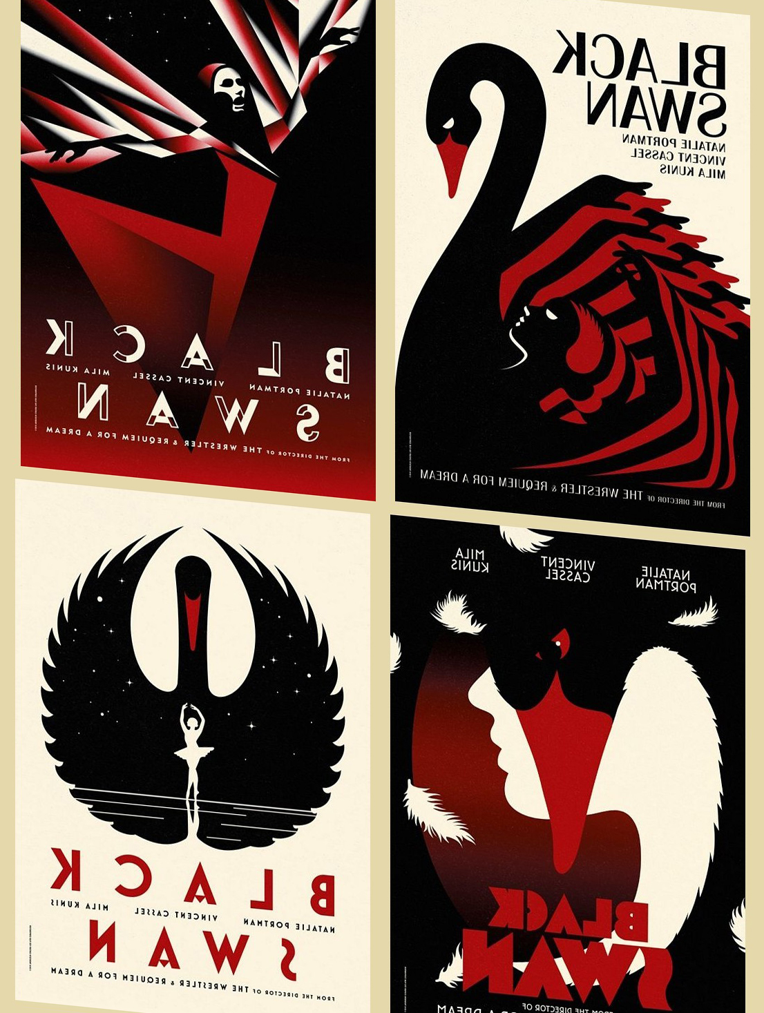 Black Swan Movie Posters Wallpaper