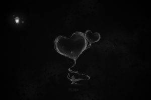 Black Minimalistic Heart