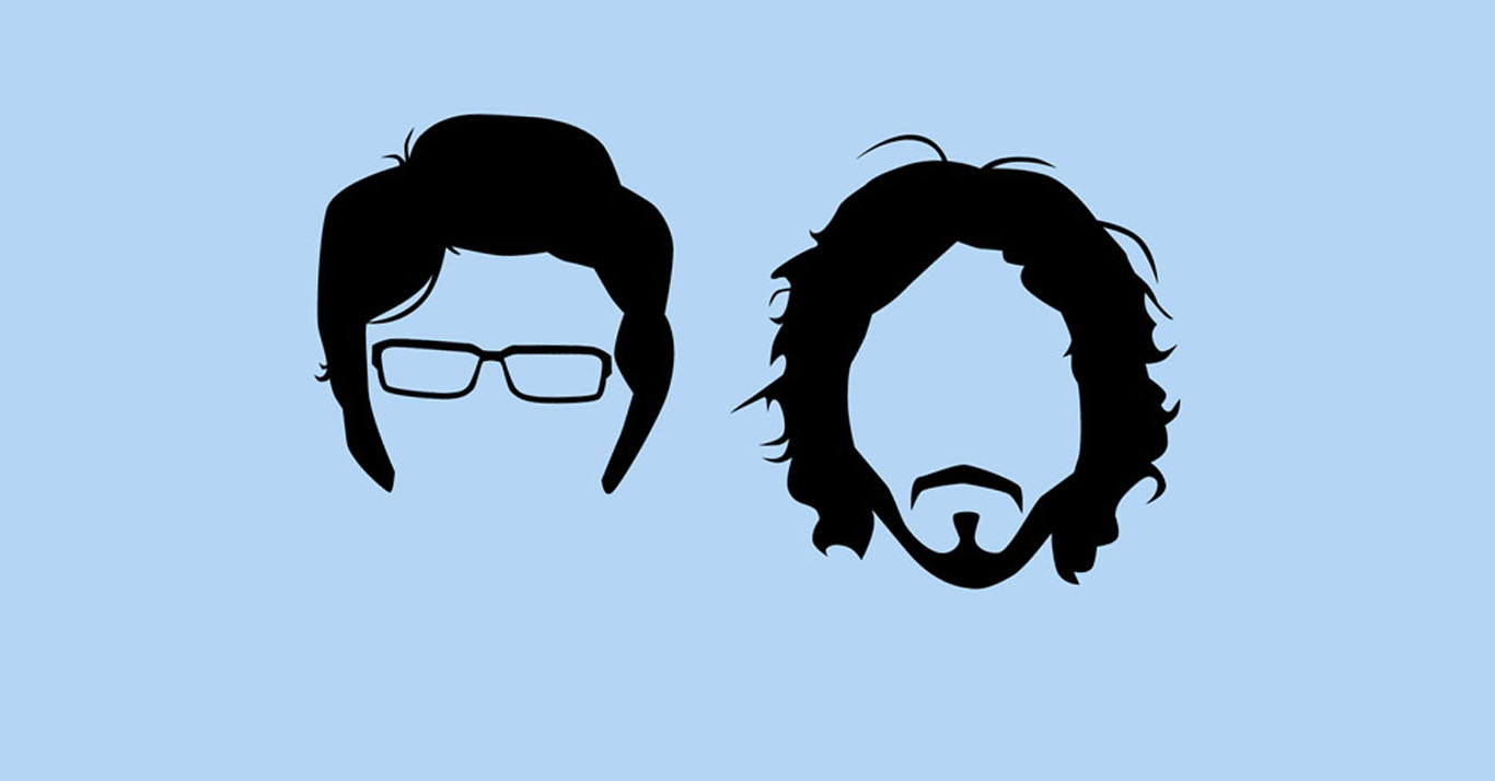 Men with a glasses and beard