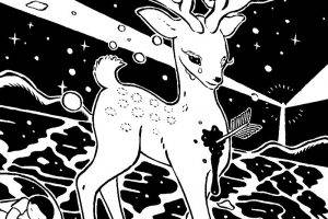 Surreal Deer Cartoons