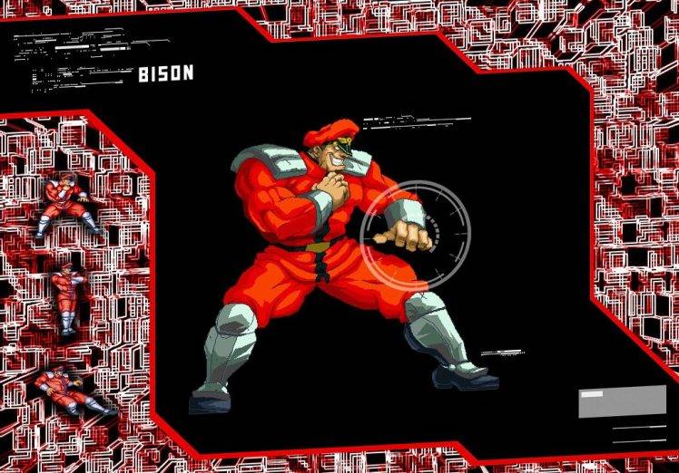 Video Games Street Fighter Bison HD Wallpaper Desktop Background
