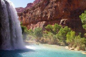 Waterfall At The Arizona