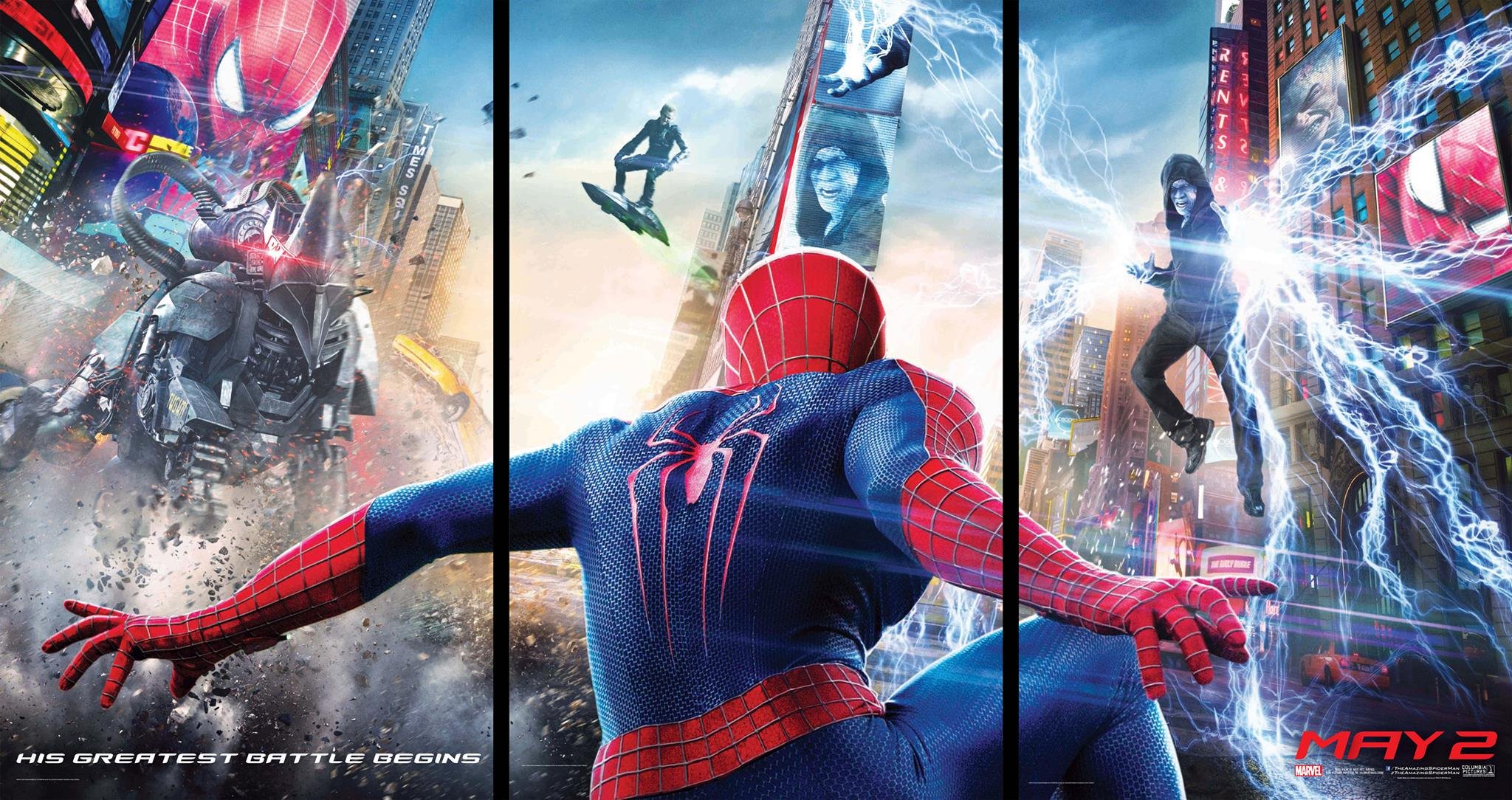 AMAZING SPIDER-MAN 2  Comics Movie Spider Spiderman Marvel Superhero Wallpaper