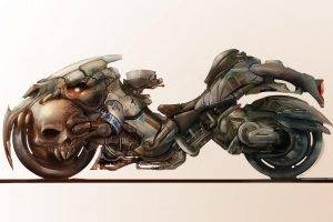 Fantasy Motorcycles Sci-fi 3300x2175 px