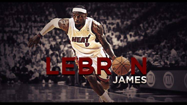 Nba Lebron James Miami Heat Mvp Basketball nba wallpaper HD Wallpaper Desktop Background