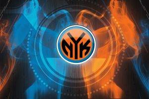 NEW YORK KNICKS Basketball Nba  G4 mix abstract colors