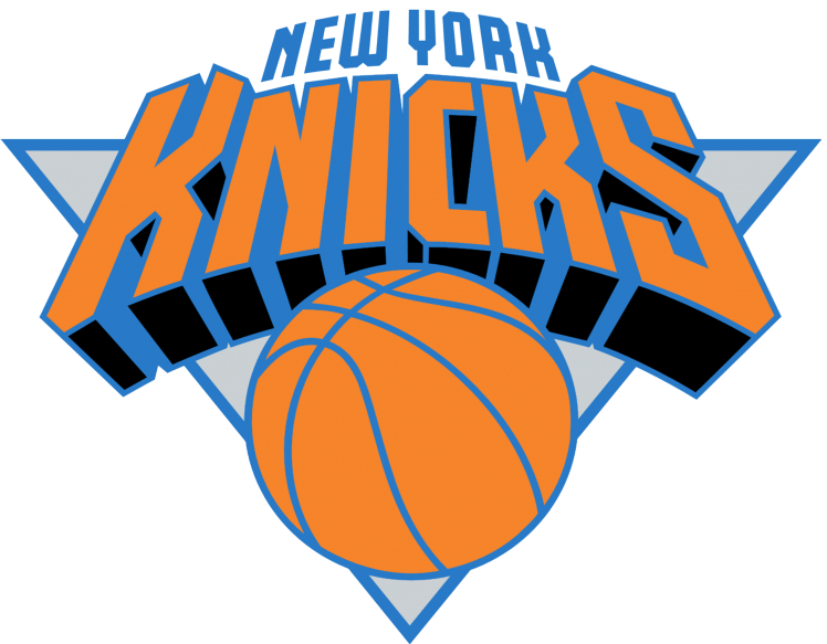 NEW YORK KNICKS Basketball Nba logo wallpaper over white HD Wallpaper Desktop Background