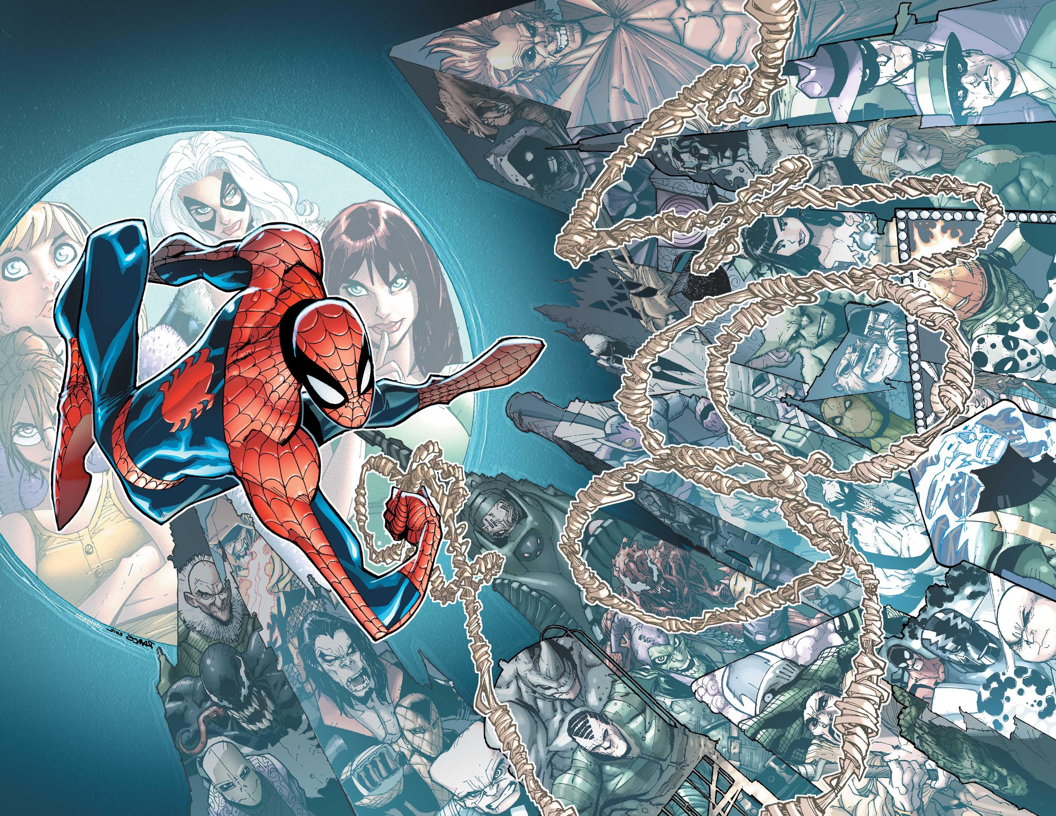 Spiderman Comics Spider-man Superhero 3614x2793 px wallpaper Wallpaper