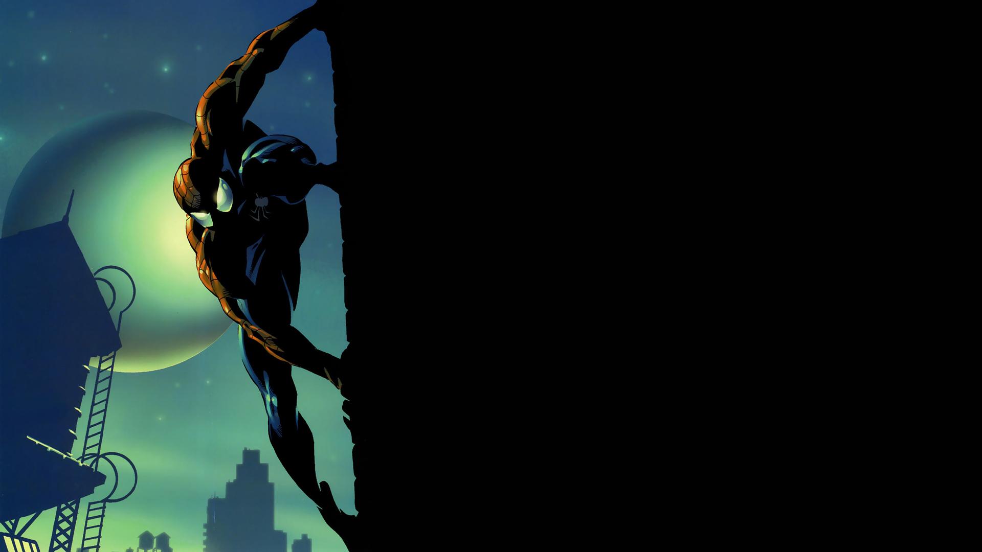 Spiderman Comics Spider Man Superhero Dark Wallpaper Wallpapers Hd