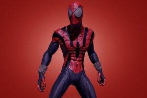 Spiderman Comics Spider-man Superhero over red background
