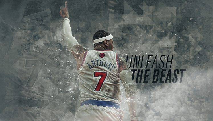 Sports Nba Carmelo Anthony New York Basketball 7 Knicks 2416×1375 px HD Wallpaper Desktop Background
